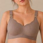 Beverley Nursing Bra | Smokey Taupe
