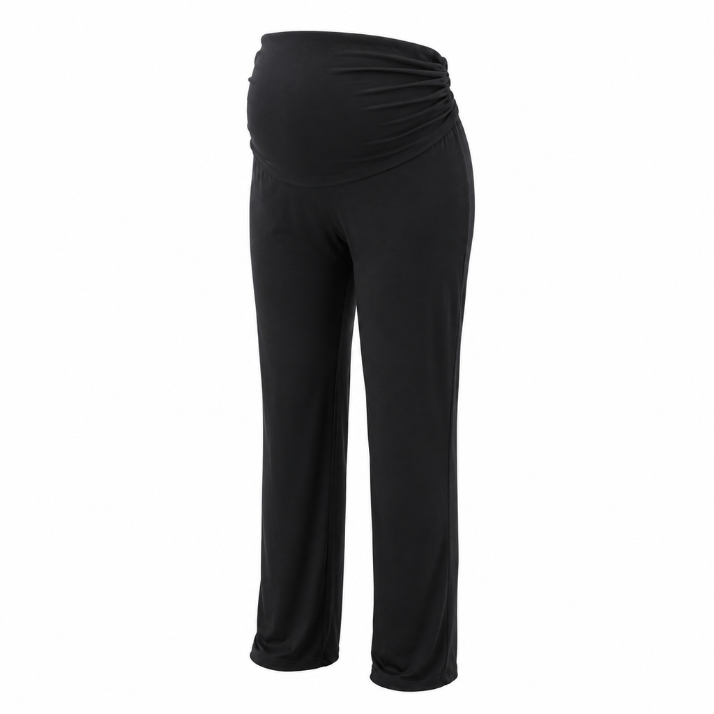 Black ballerina maternity pants