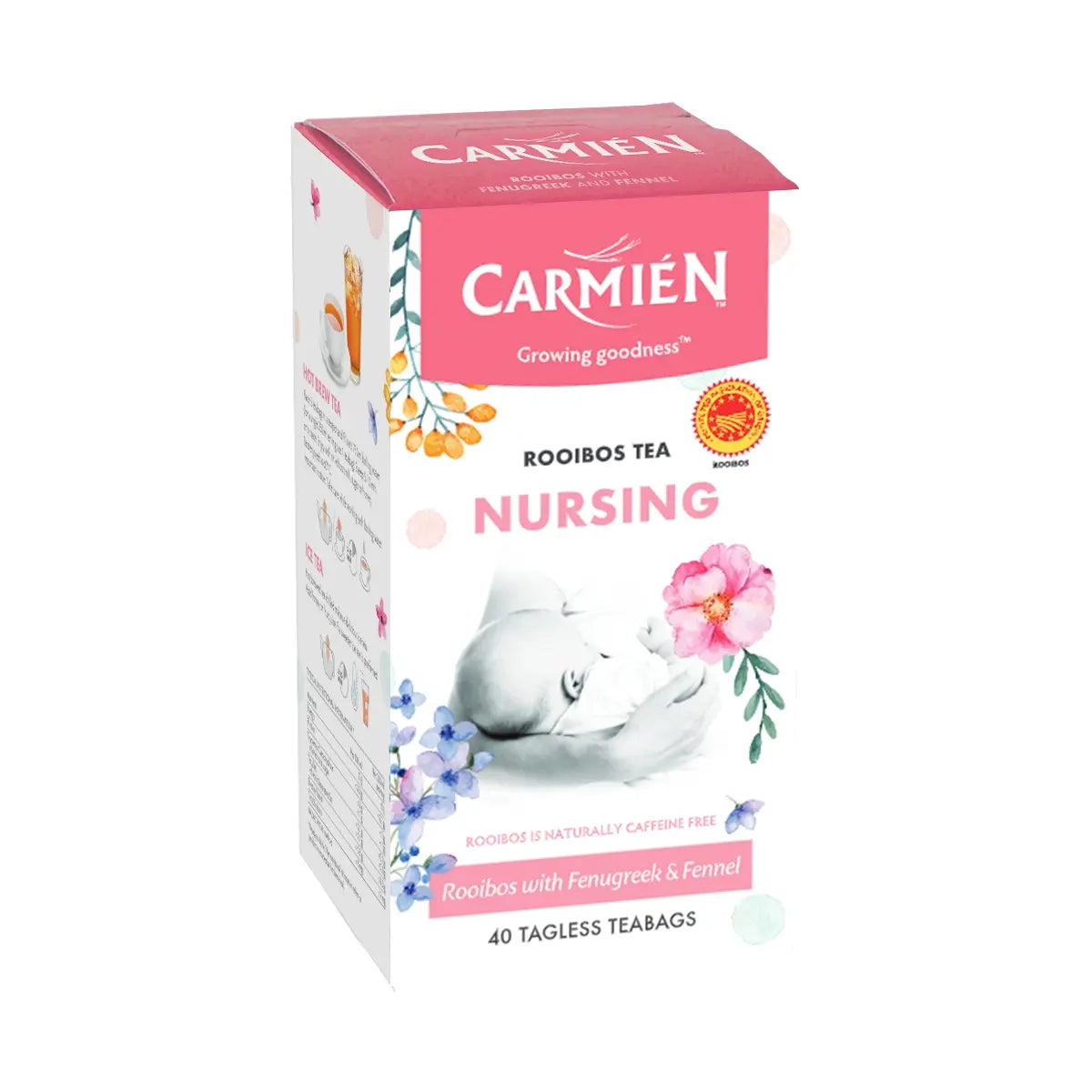 Carmién Nursing with Fenugreek & Fennel (40 Teabags)