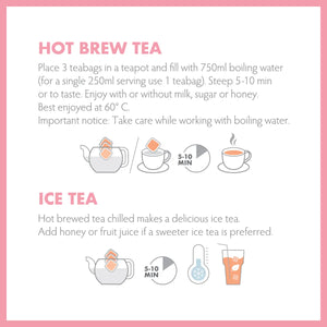 Nursing Tea Tin and Envelopes Combo (50 x 2.5g Envelopes)