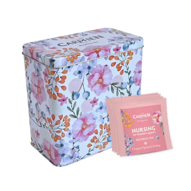 Nursing Tea Tin and Envelopes Combo (50 x 2.5g Envelopes)