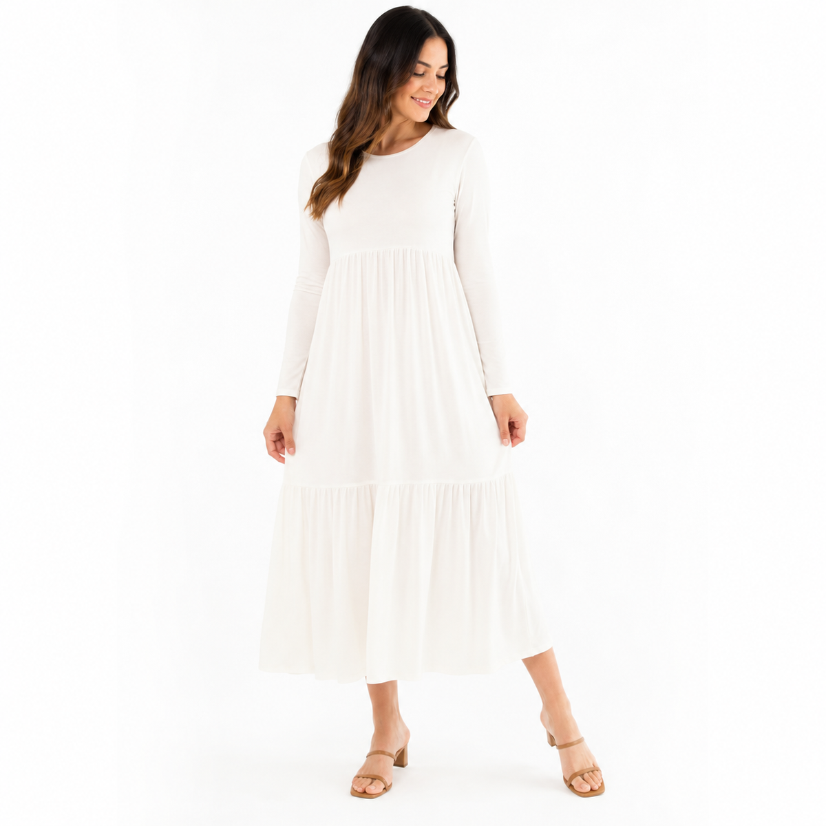 Mia Dress | White