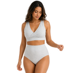 Elizabeth Underwear Set | Grey Melange