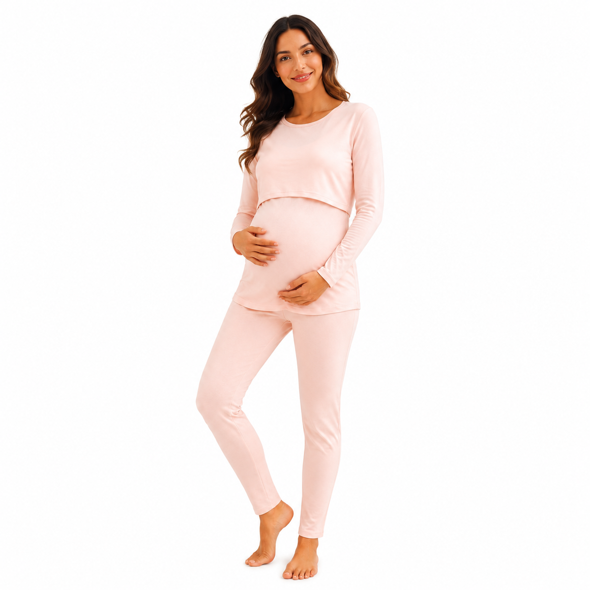 Audrey Pyjama Set | Peachy Pink