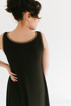 Gina Rib Dress | Black