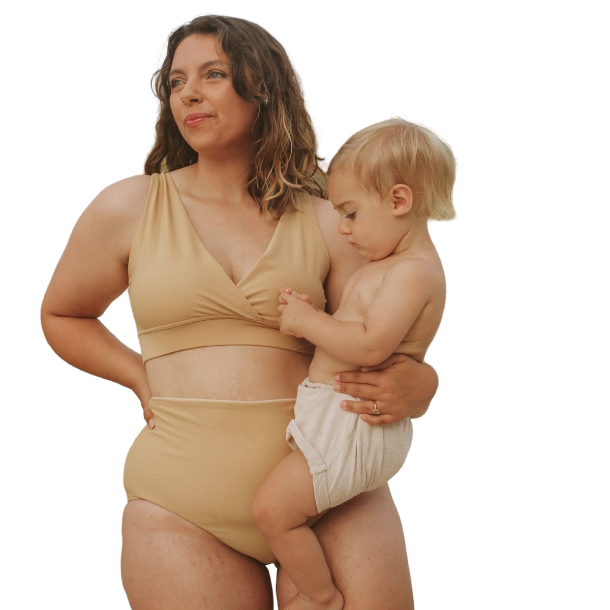 Two Piece Swimwear Set | Nude
