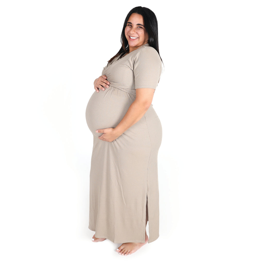 Sophie Rib Dress | Short Sleeve