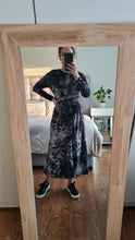 Python Velvet Maxi Dress