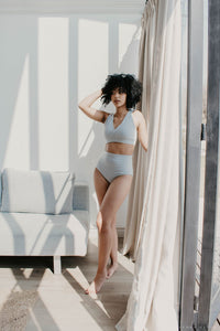 Elizabeth Underwear Set | Grey Melange