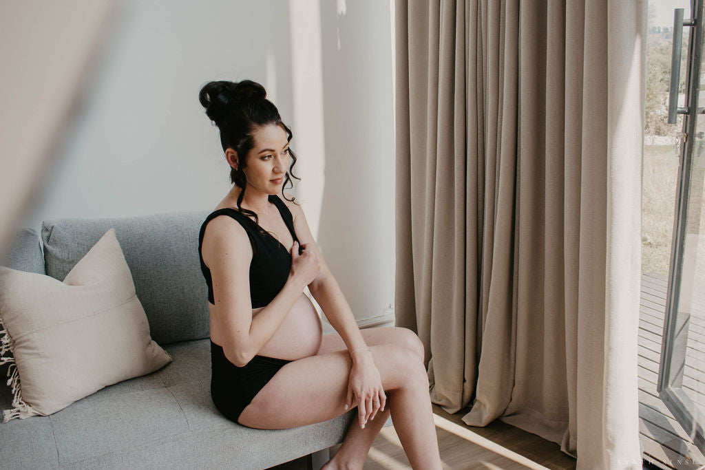 Elizabeth Underwear Set | Black