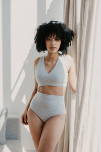 Elizabeth Underwear Set | Grey Melange